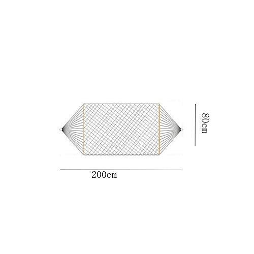 Nylon Rope Anti-Rollover Mesh Camping Hammock - CQOZ Hammock