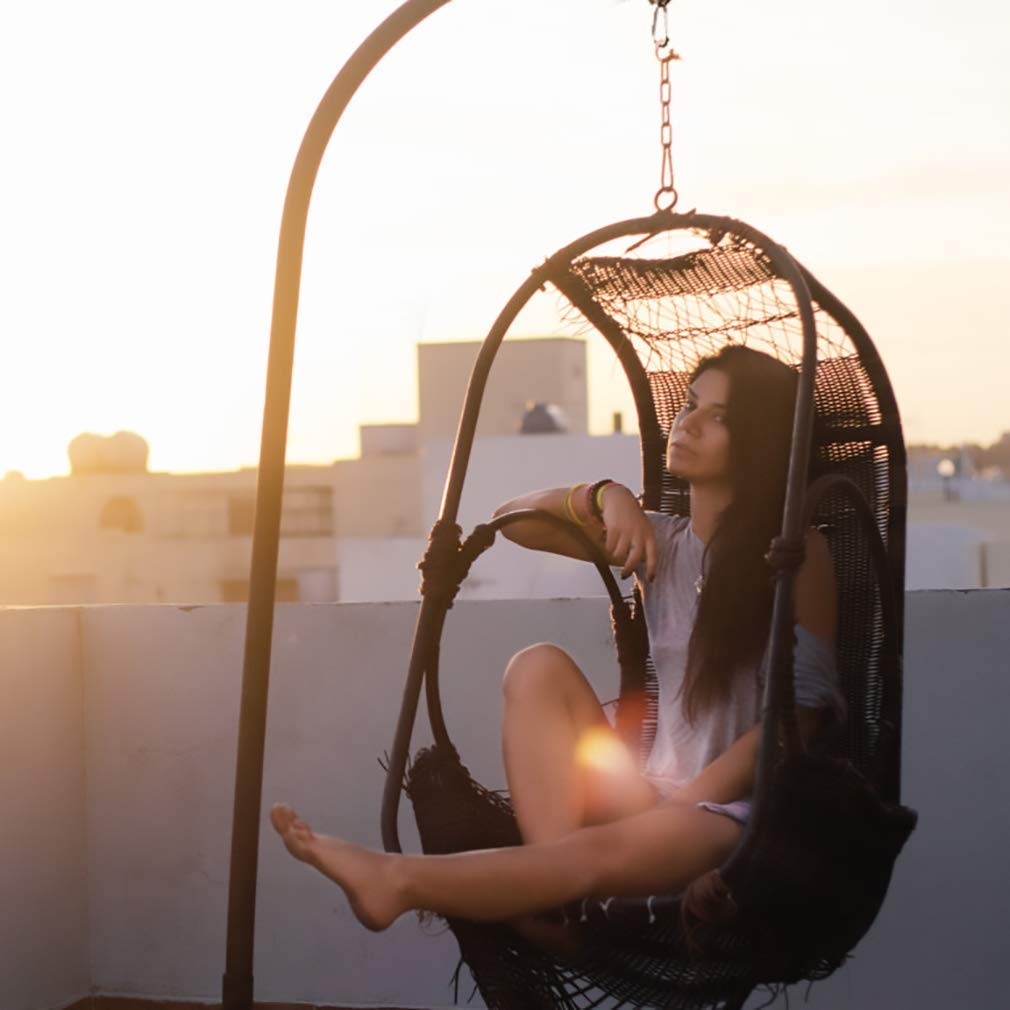 Hanging Hammock Chair Steel C Stand - Best Home Product