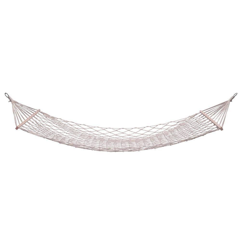 Outdoor Cotton Rope Bed with Spreader Bar - Dj siphraya