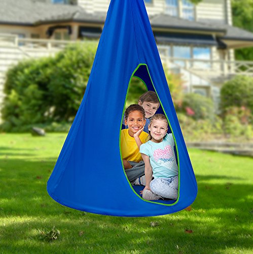 Kids Hanging Nest Swing Chair Nook - Sorbus