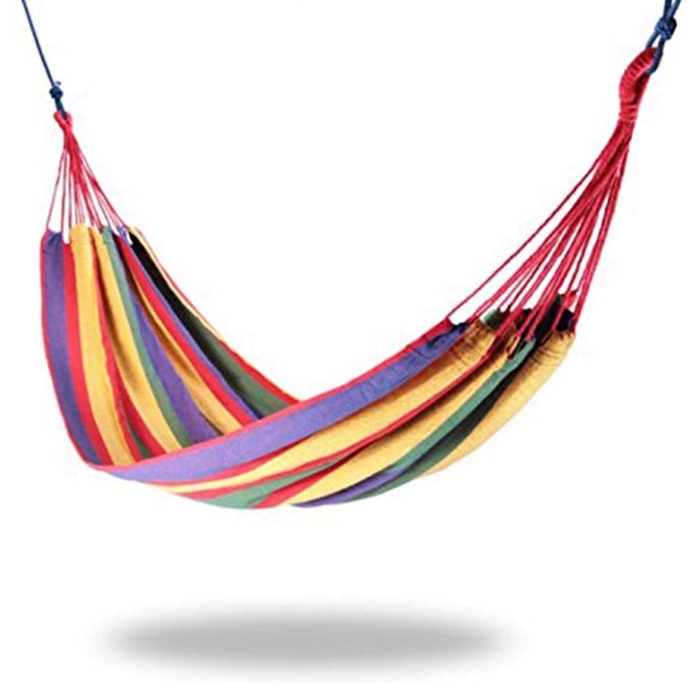 Cotton Fabric Double Camping Hammock - winemana