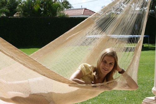 Multicolor Double Size Mayan Hammock - Hammocks Rada