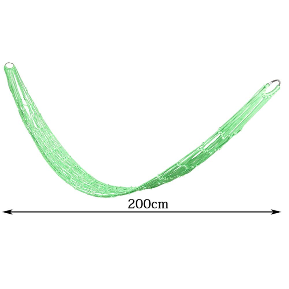 Outdoor Nylon Rope Mesh Camping Hammock - SuperGao