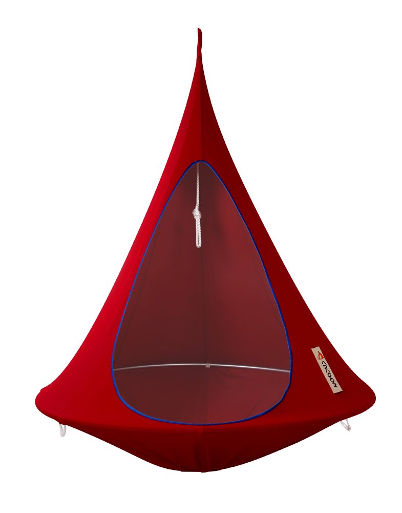 Red Single Cacoon Hammock by Vivere