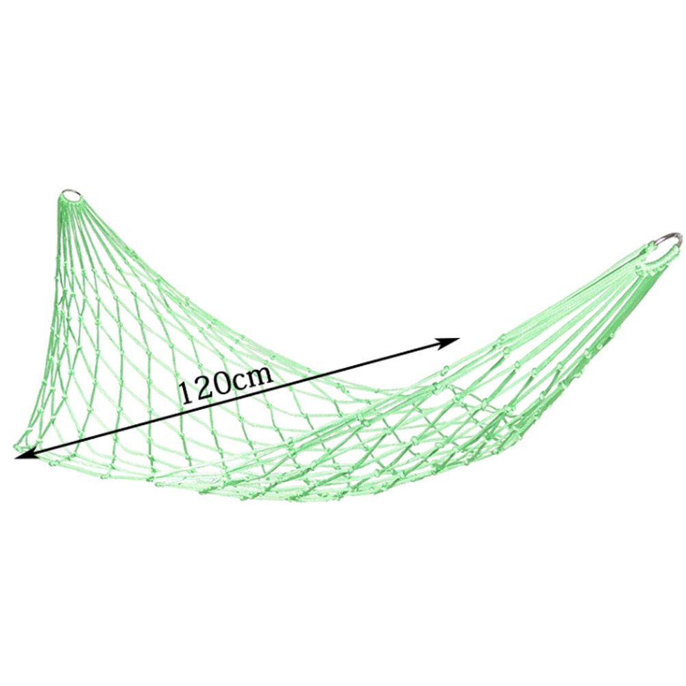 Outdoor Nylon Rope Mesh Camping Hammock - SuperGao