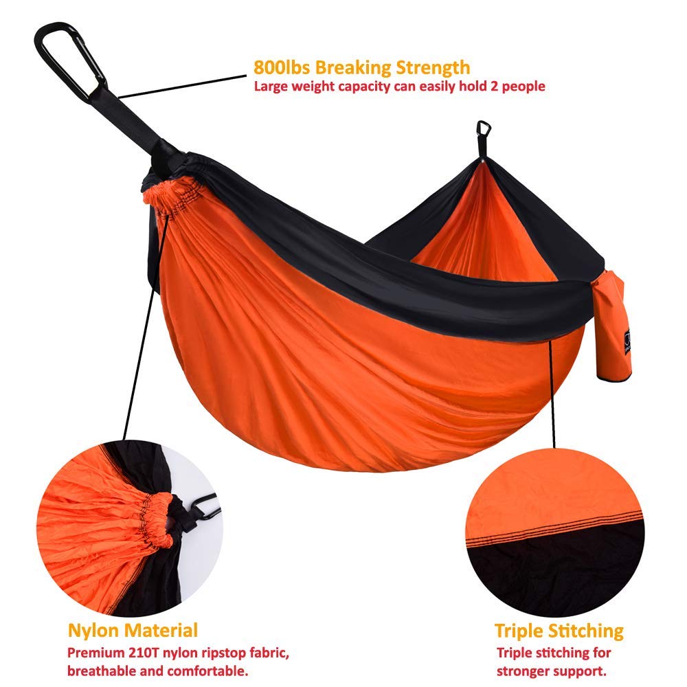 Camping Hammock Parachute - Gold Armour