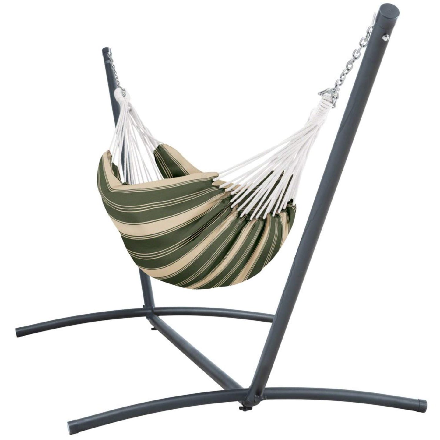 Brazilian Soft Woven Cotton Double Hammock with Steel Stand - Best USA