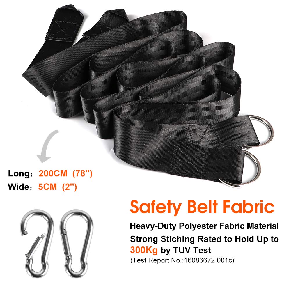 Single Cotton Outdoor Hammock - Anyoo
