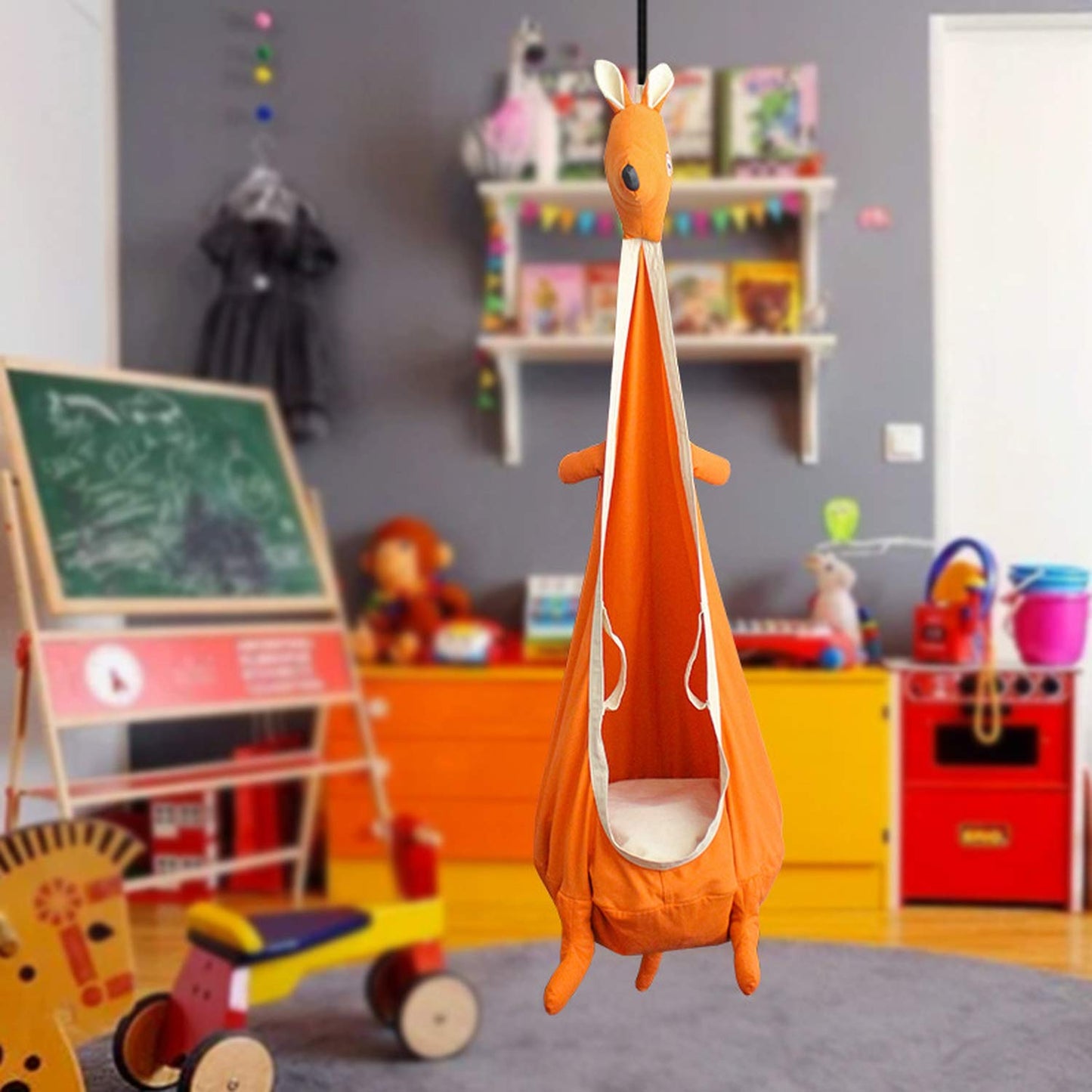 I'll NEVER BE HER Kangaroo Child Hammock Pod Swing