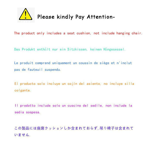 Cushion, Nest Hanging Chair-JRMU