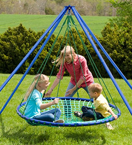 Sky Island Outdoor Hanging Round Platform Swing