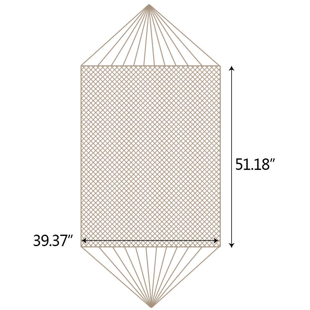 Indoor & Outdoor Hammock Cotton Camping Swing - AKKAPEARY