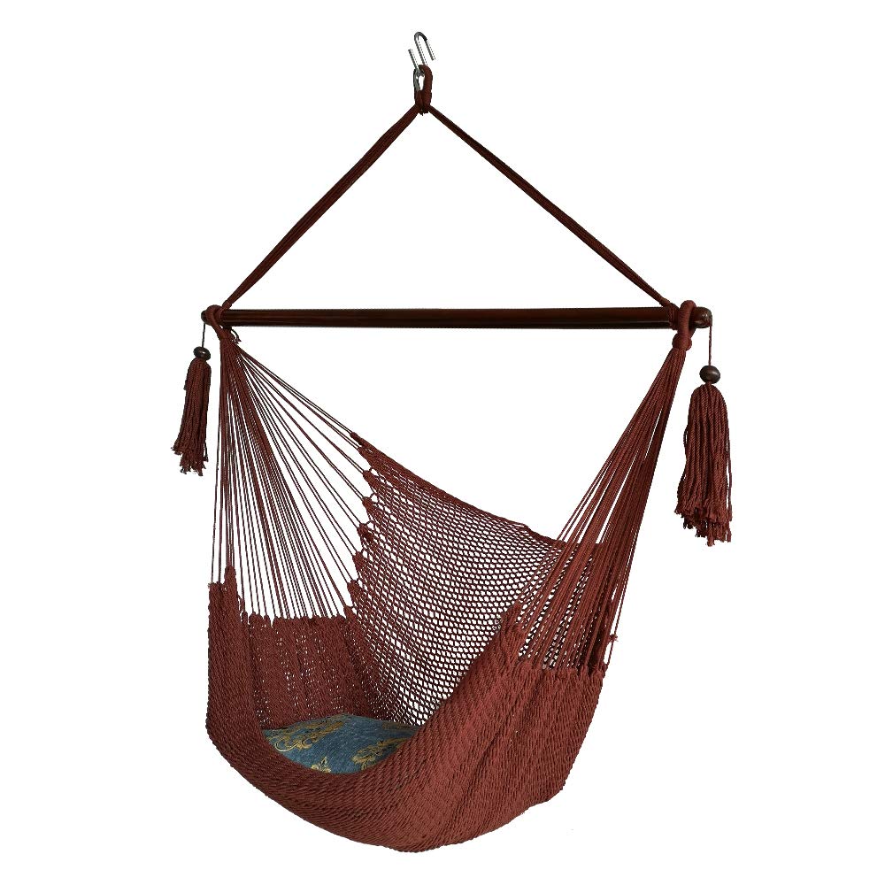 Cotton Rope Mayan Hanging Chair Swing Seat