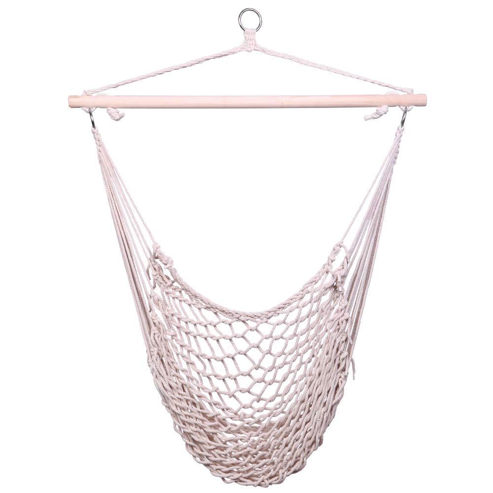 Cotton Hanging Rope Net Chair Hammock - Pannow