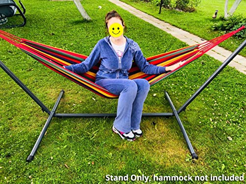 Hammock Stand Portable Heavy Duty Steel-VALLEYRAY