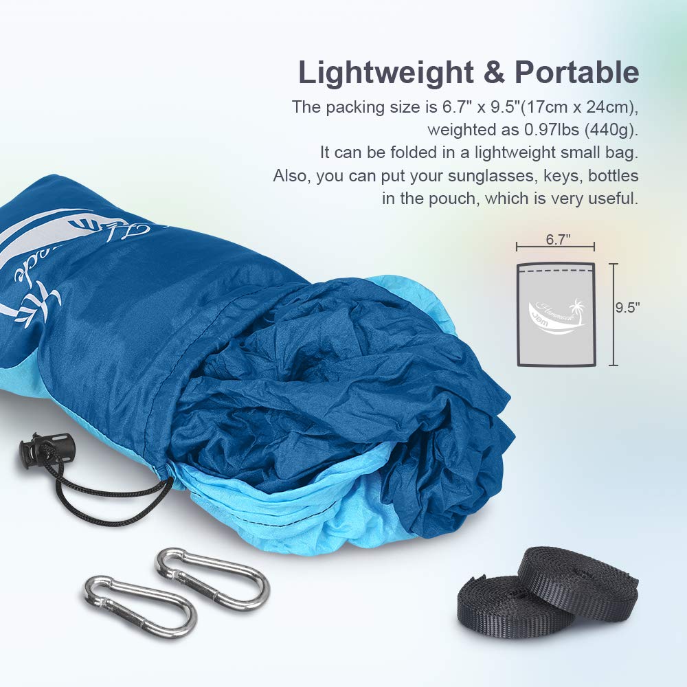 Camping Hammock Lightweight Parachute - JBM