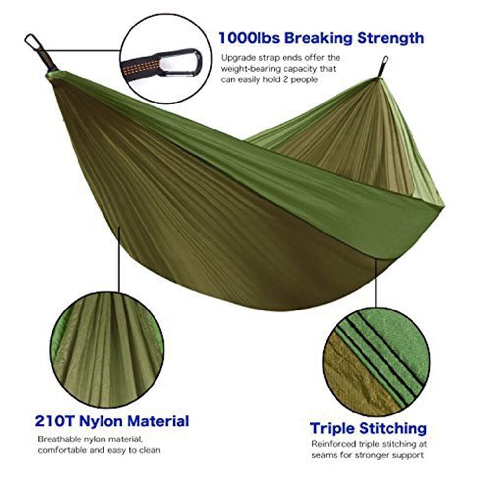 Parachute Nylon Double Camping Hammock