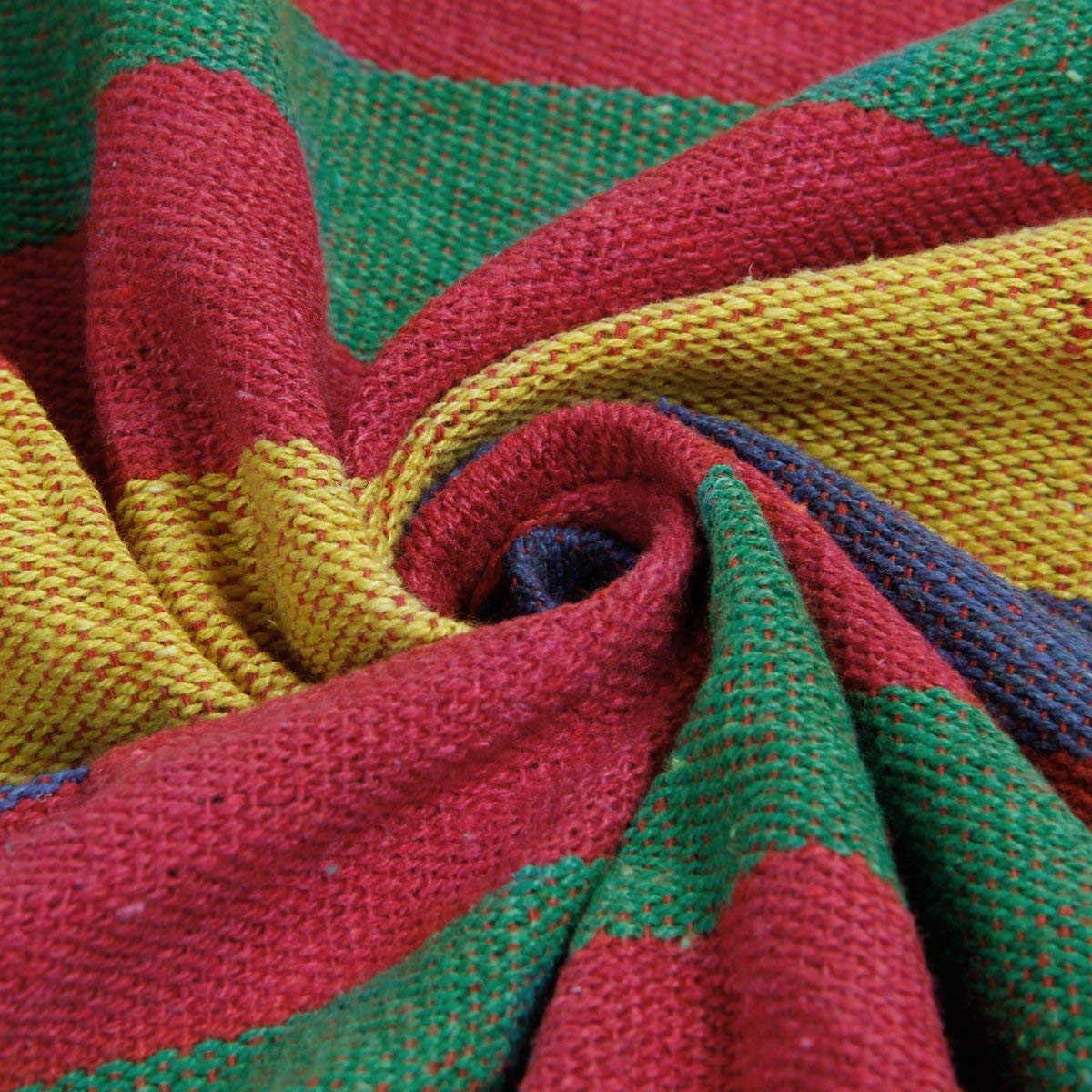 Cotton Fabric Double Camping Hammock - winemana
