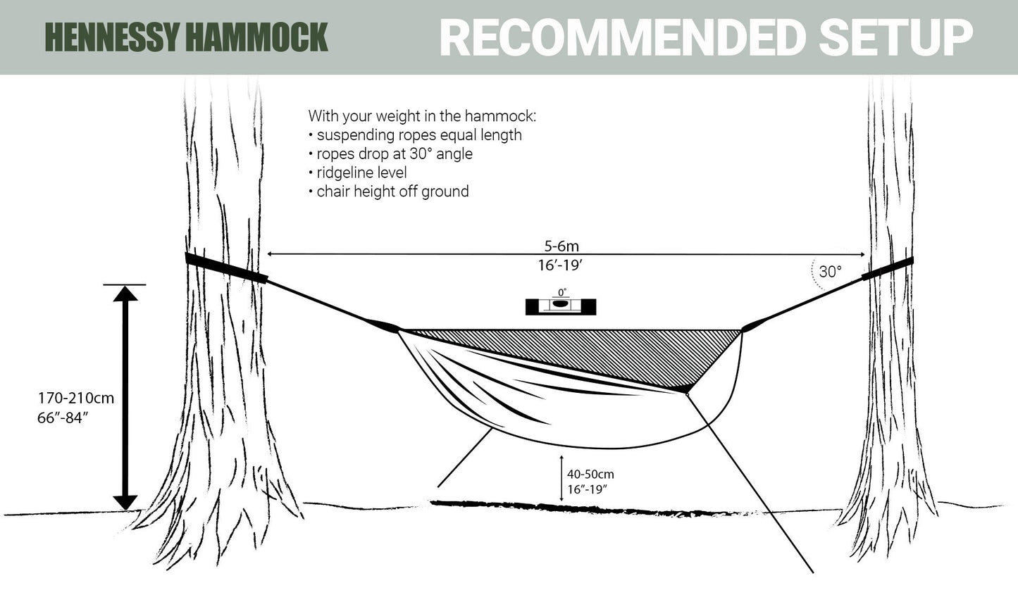 Deep Jungle  Hammock - Hennessy Hammock