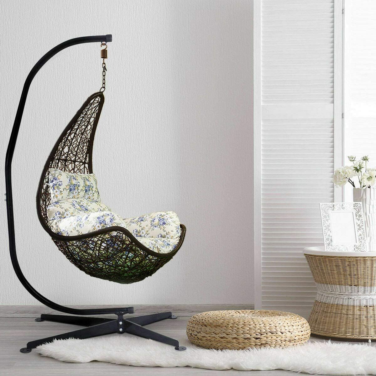 Solid Steel Hammock C Stand for Swing Chair - AVGDeals