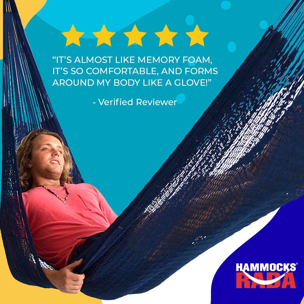 Matrimonial Size Handmade Multi color Yucatan Hammock - Hammocks Rada