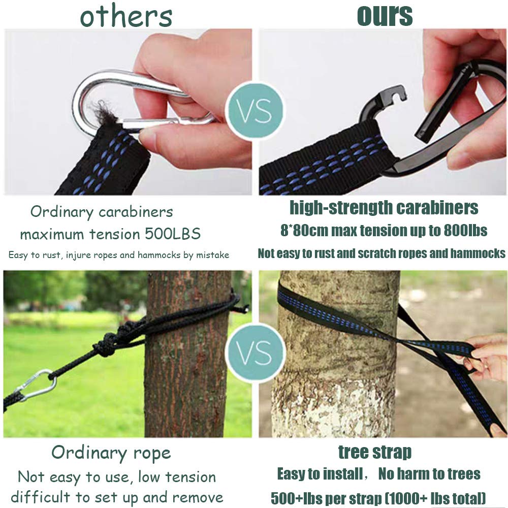 Camping Hammock with Mosquito Net - AEETT