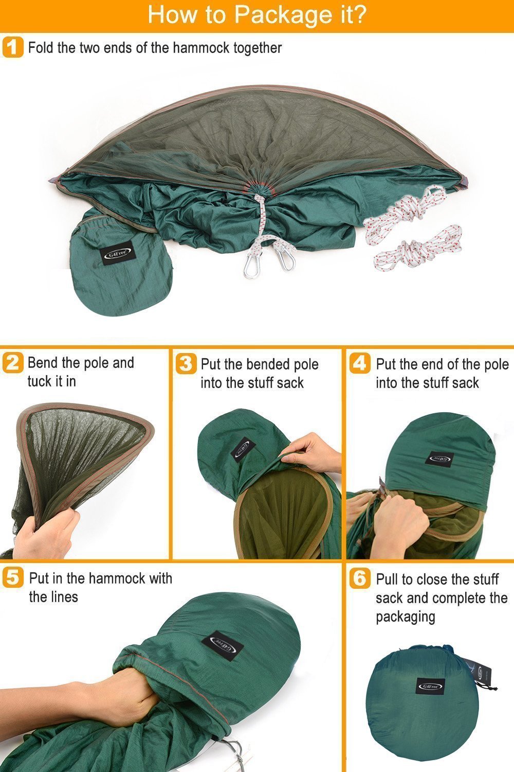 Camping Hammock - G4Free