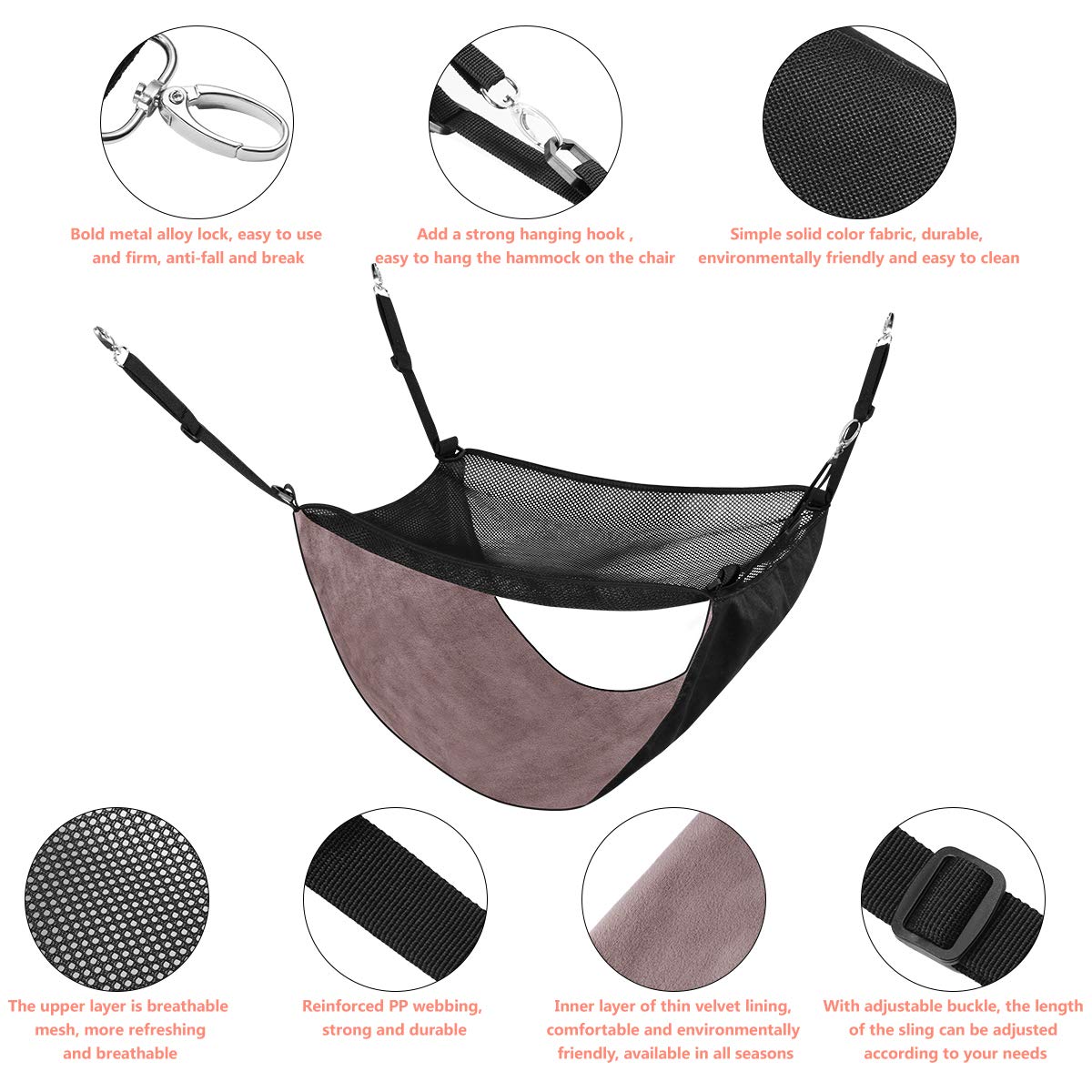 Hammock Bed Pet Cage - POPETPOP
