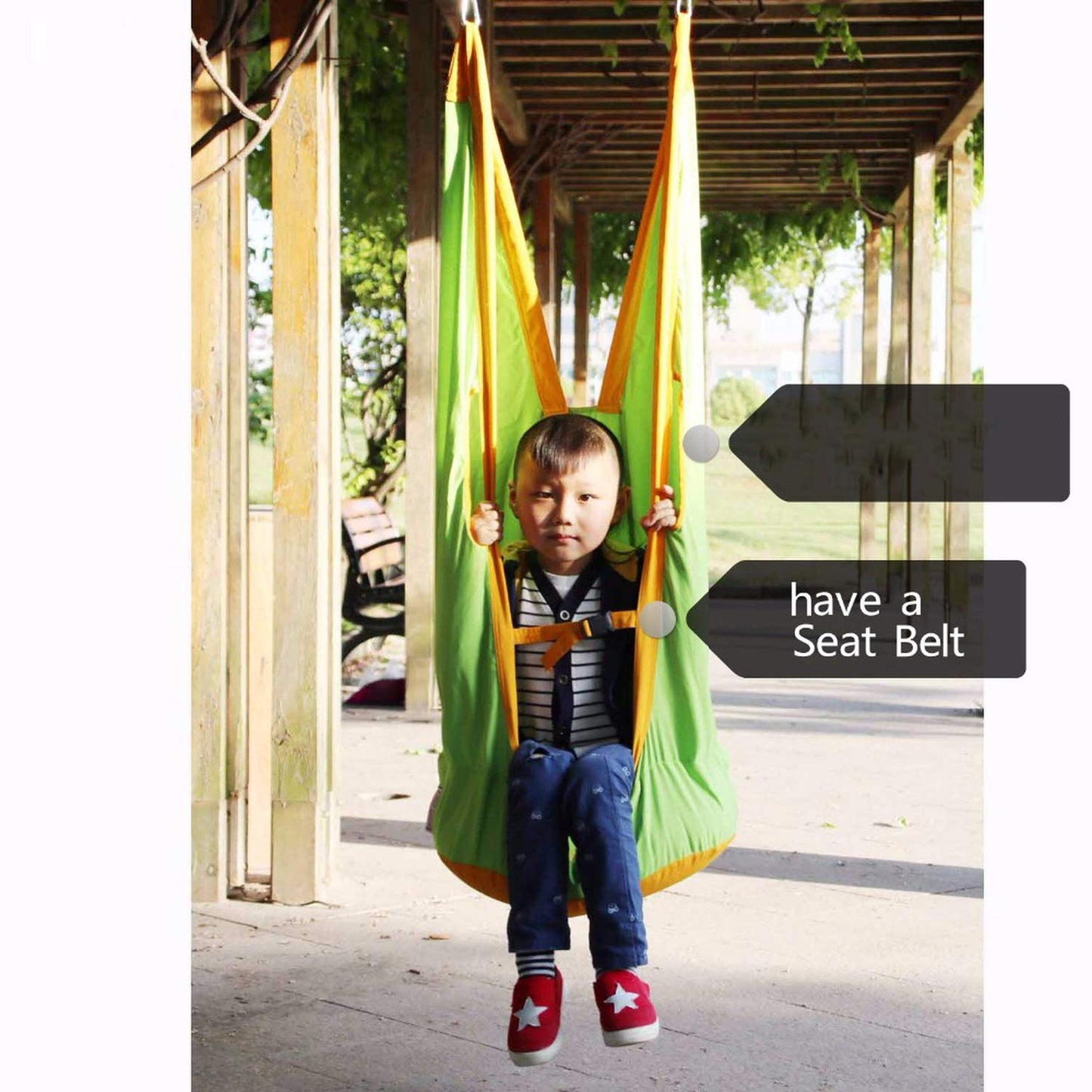 Outdoor & Indoor Children Hammock - I'll NEVER BE HER
