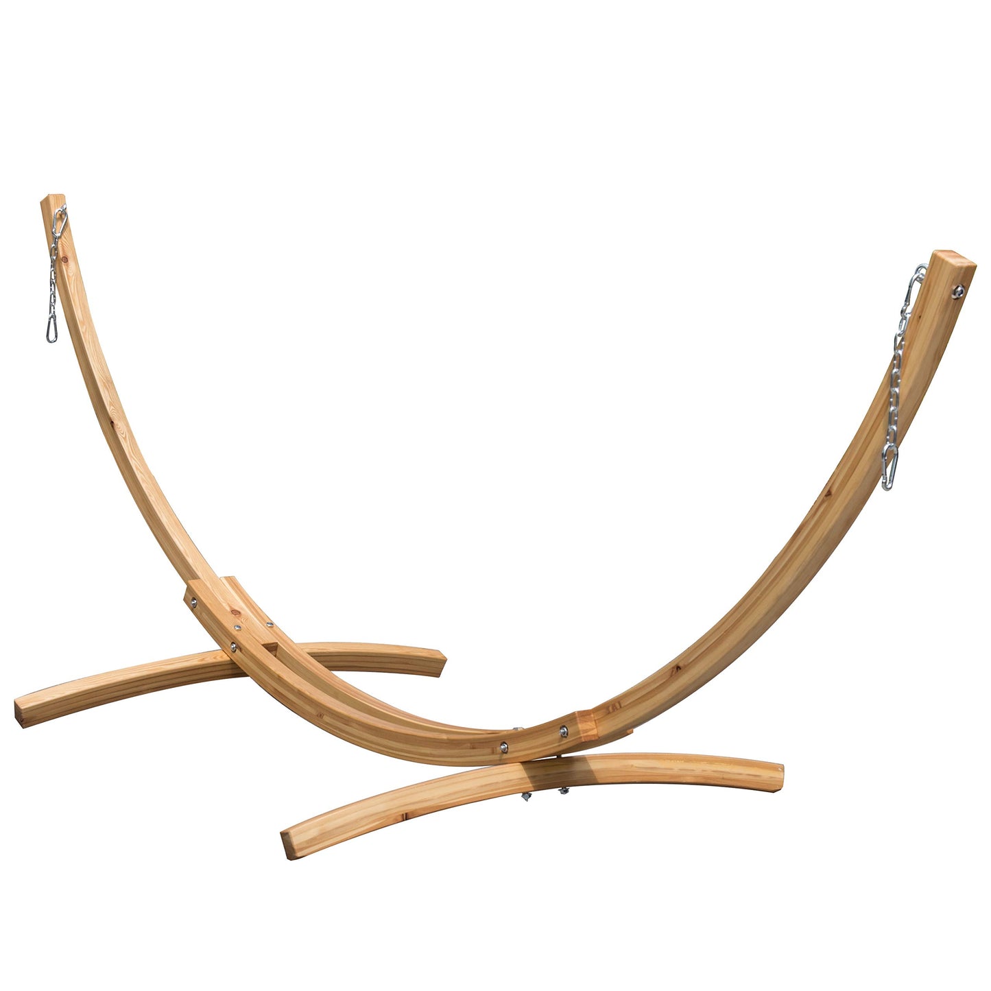 Russian Pine Hardwood Arc Frame Hammock Stand - Lazy Daze