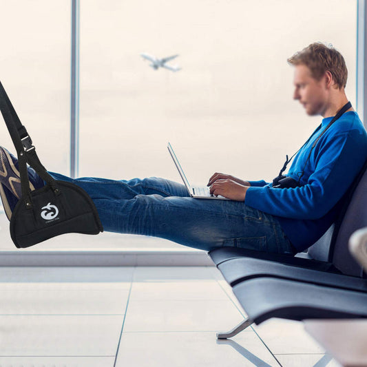 Foot Hammock for Airplane-Fareeceek Foot Rest