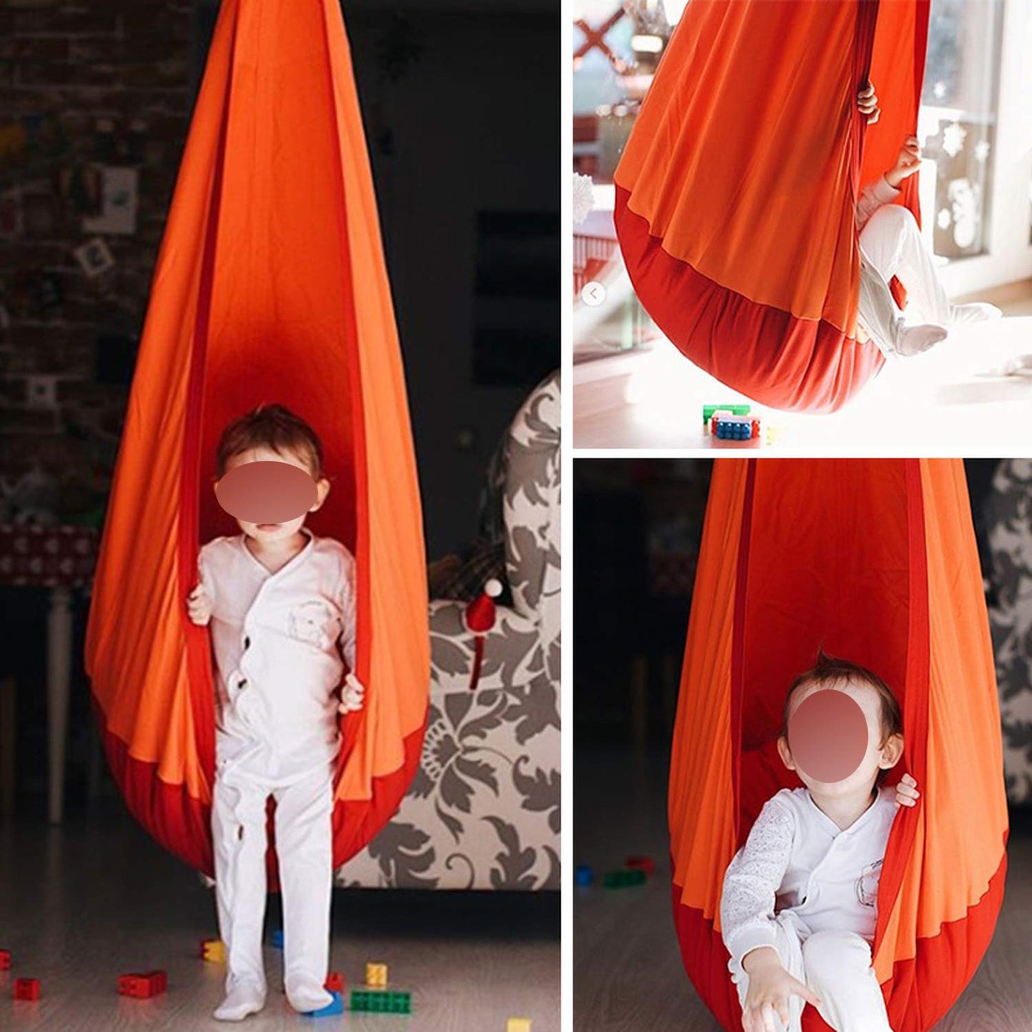 I'll NEVER BE HER Kangaroo Child Hammock Pod Swing