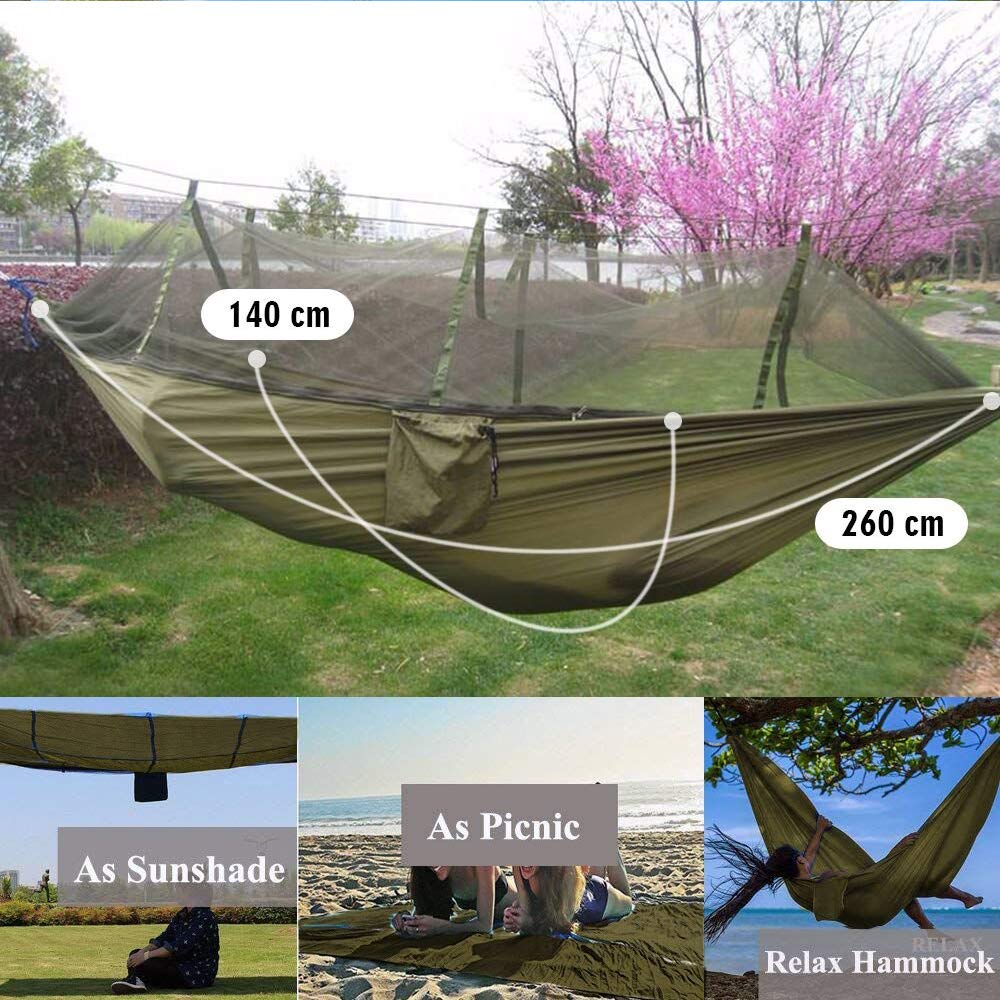 Camping Hammock with Mosquito Net - KEPEAK