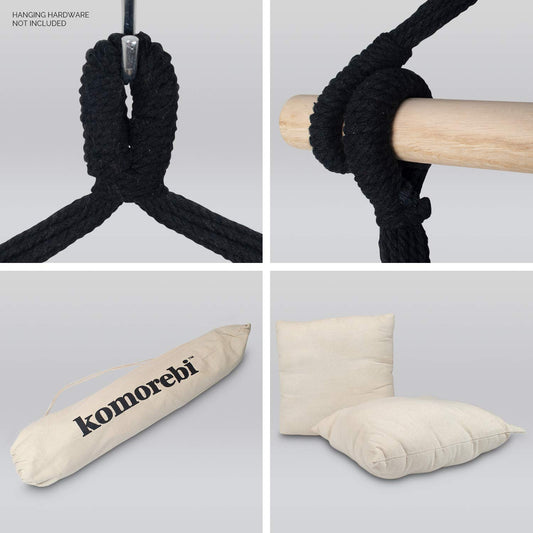 Hammock Chair Hanging Rope - Komorebi