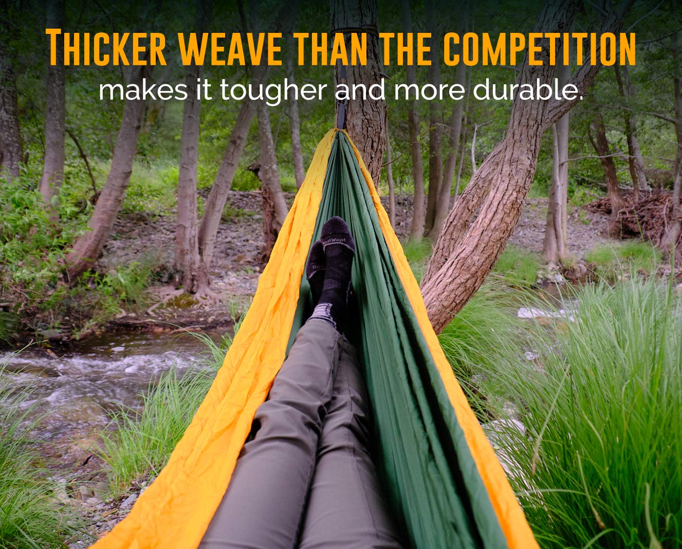 Camping Hammock with Mosquito Net - Ryno Tuff