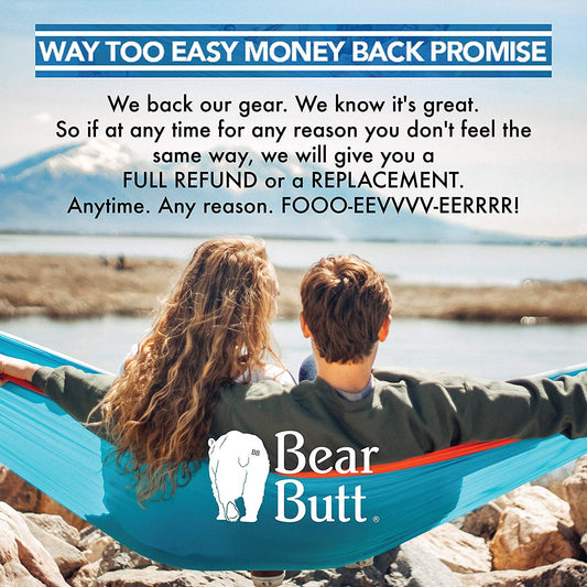Camping Parachute Hammock - Bear Butt