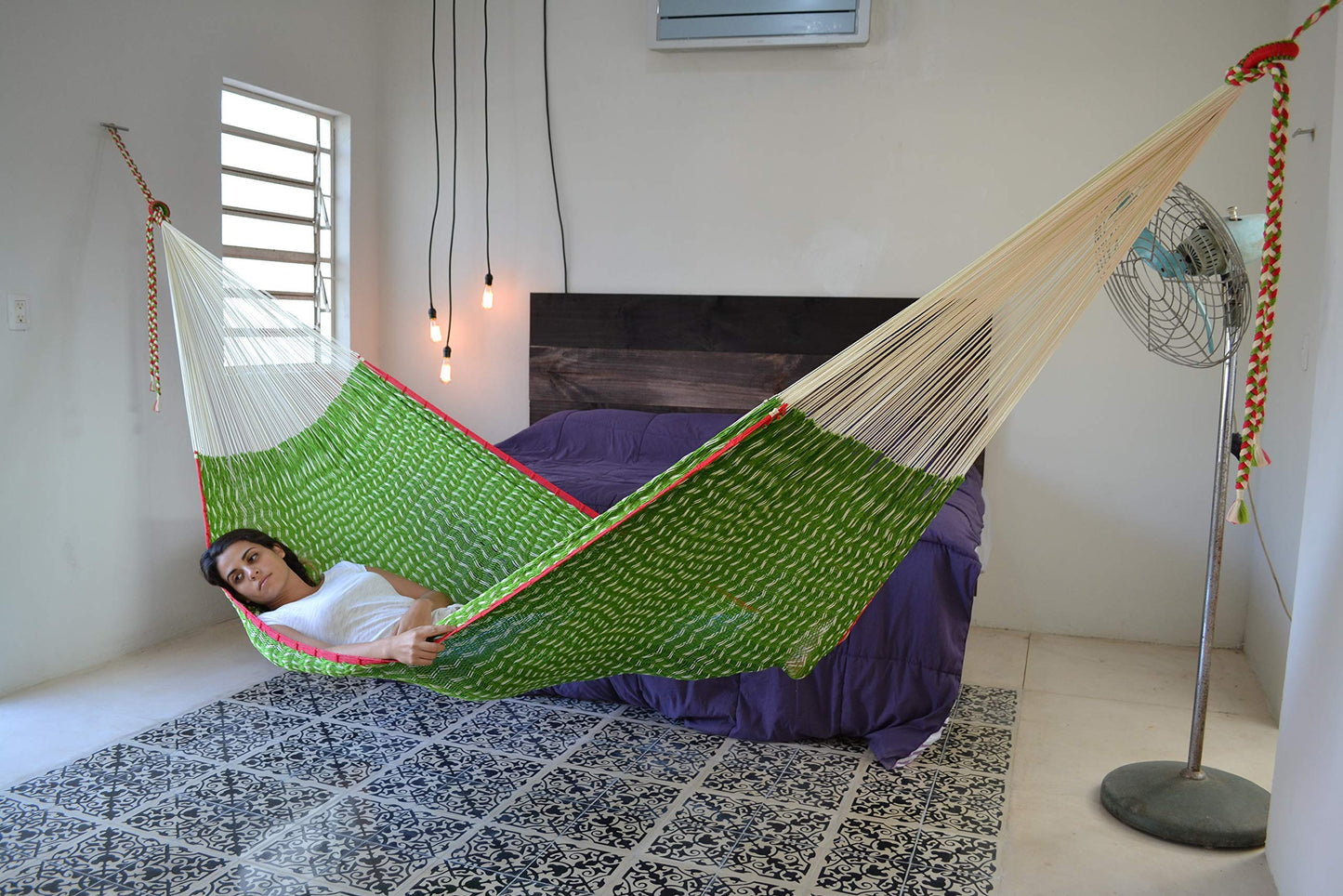 Traditional Mayan Hammock -"Nopales Hammock"