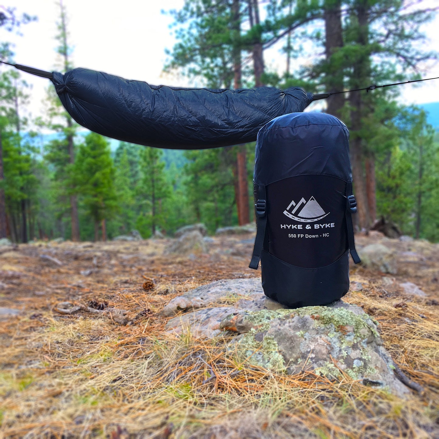 Sleeping Bag for Hammock Backpacking - Hyke & Byke