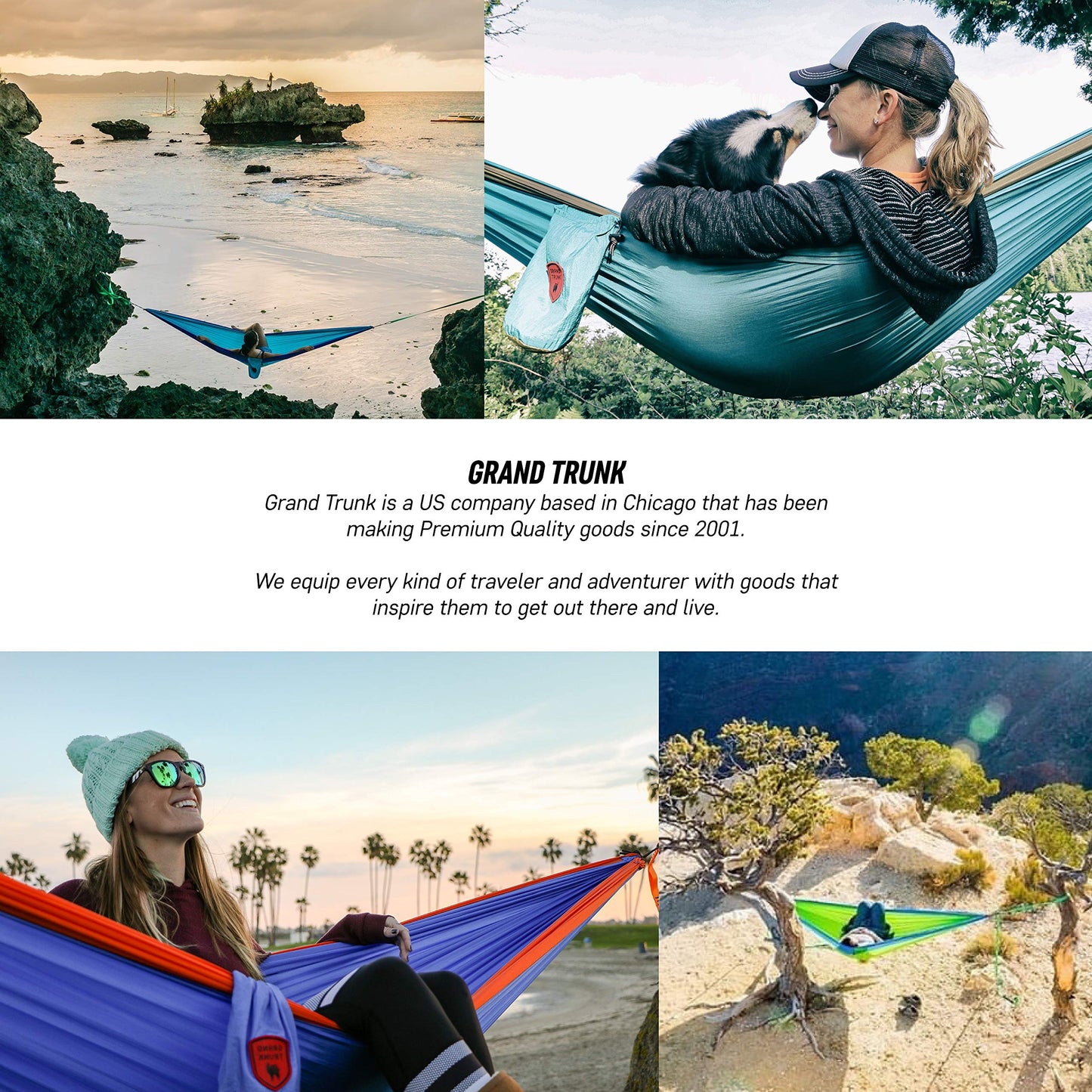 Camping Double Hammock - Grand Trunk
