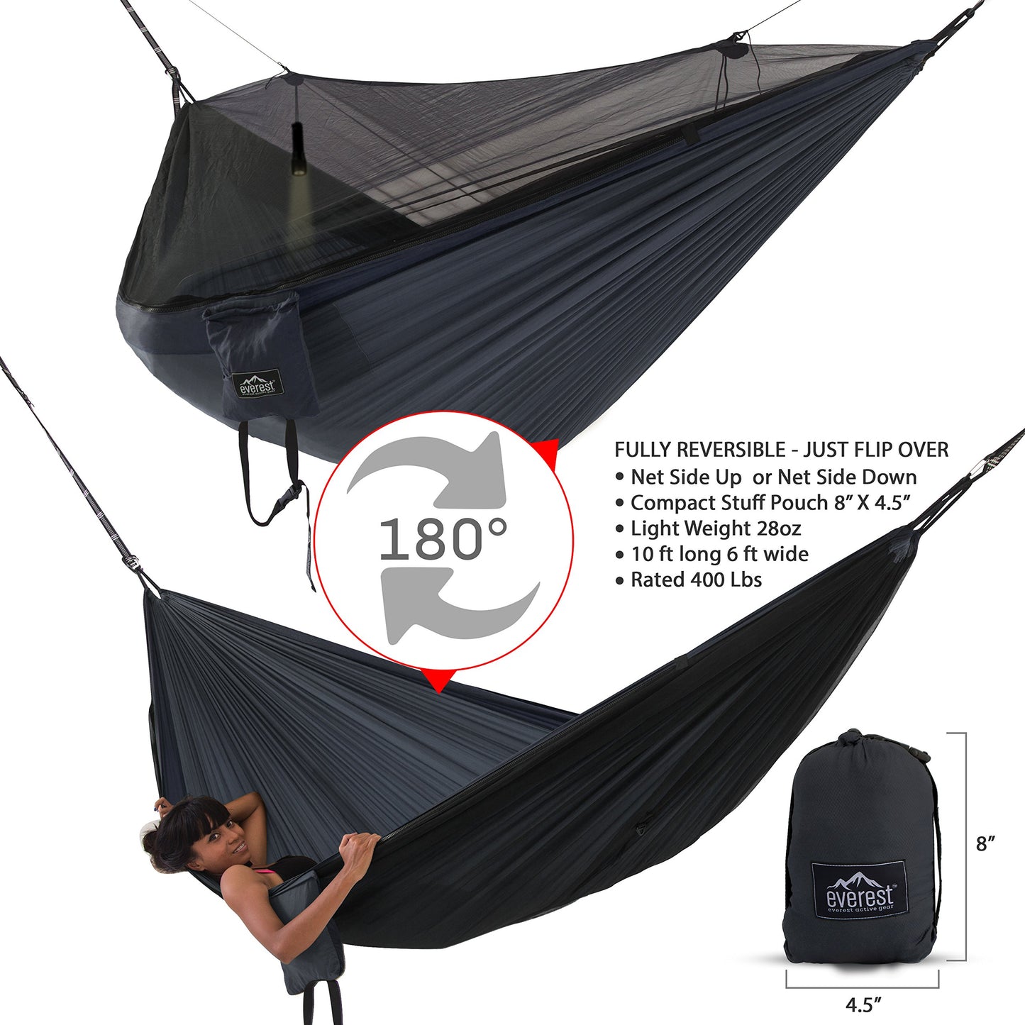 Double Camping Hammock - everest active gear