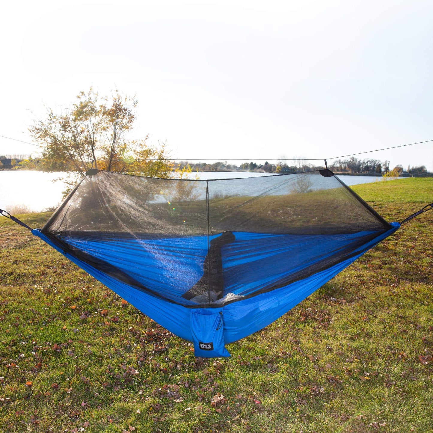 Camping Hammock with Mosquito Net - YOLO Outdoors