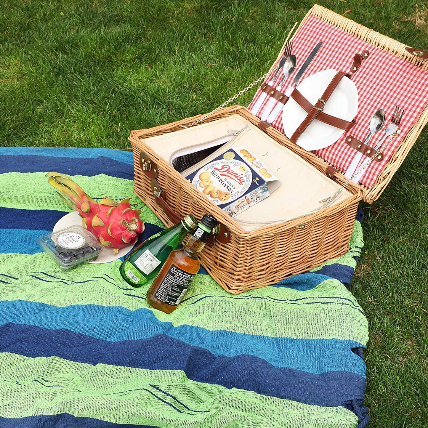 Single & Double Outdoor Cotton Camping Hammock - RainRider