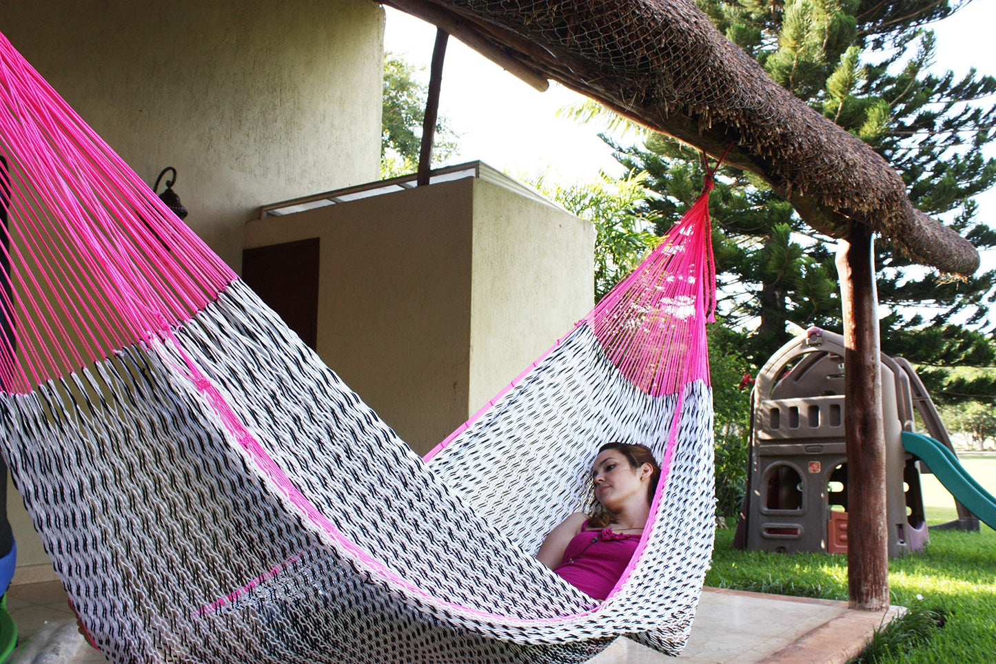 Traditional Mayan Hammock -"Pitahaya Hammock"