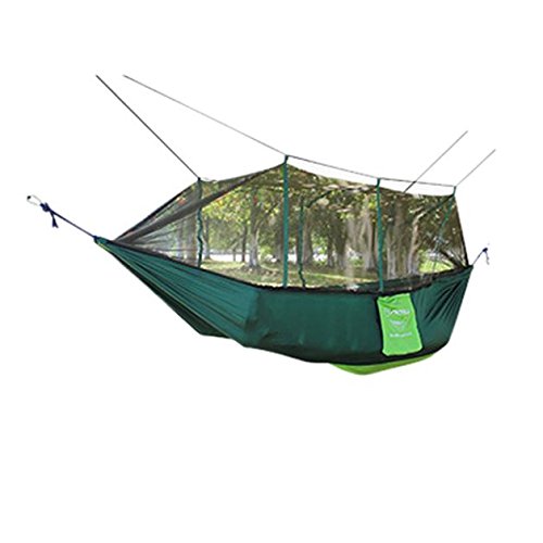 Parachute Double Camping Hammock with Mosquito Net - Glumes