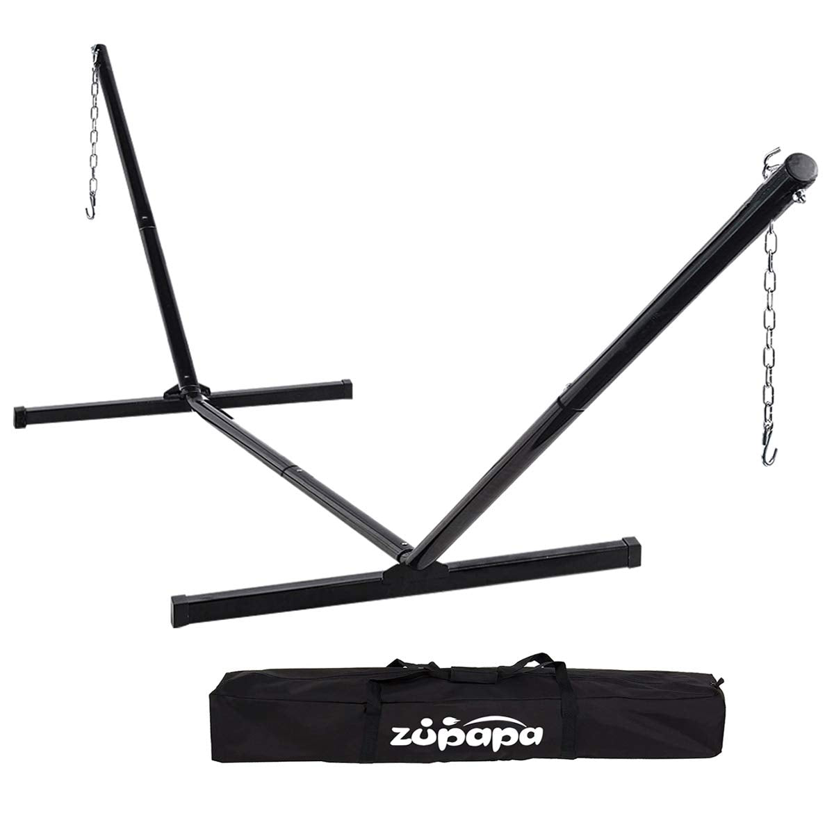 Zupapa Hammock Stand with 2 Steel Chains & 1 Carry Bag