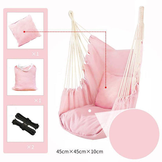 Chair Hanging Rope Swing Hammock Chair - Sdcvopl-GN