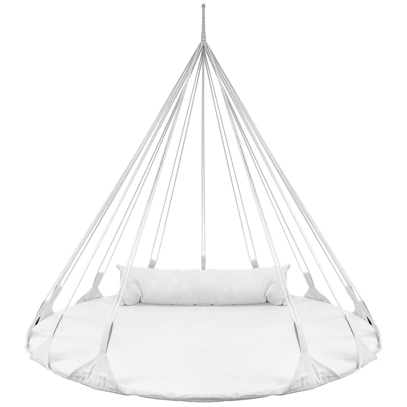 Double Hammock Daybed Saucer Style Lounger Swing - Sorbus