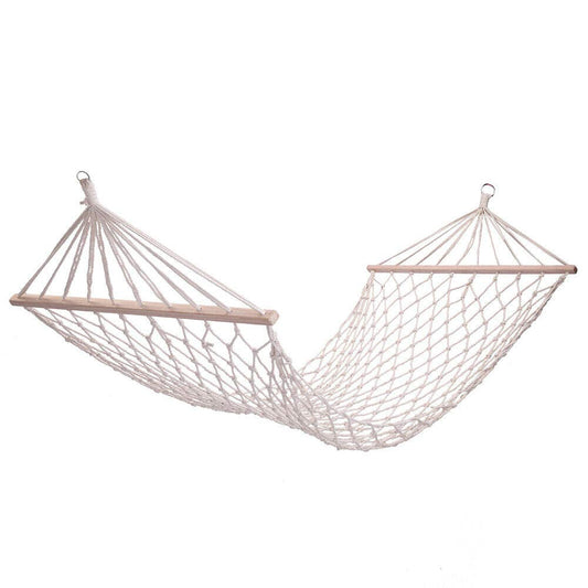 Outdoor Cotton Rope Bed with Spreader Bar - Dj siphraya