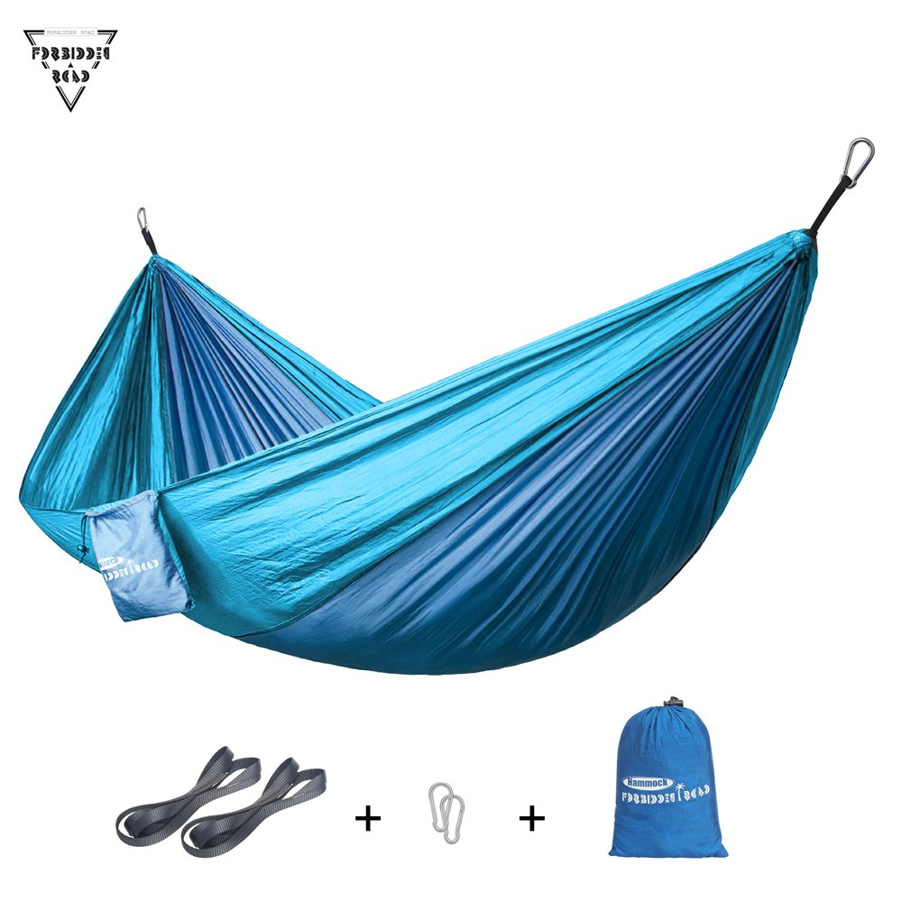 Single Double Parachute Camping Hammock Forbidden Road Hammock Station
