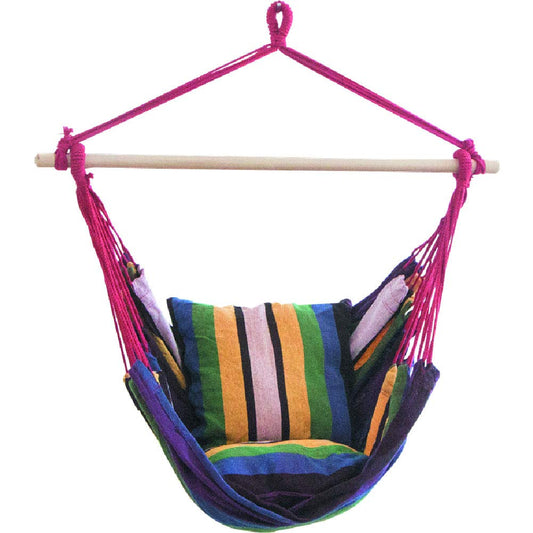 Large Brazilian Cotton Hanging Rope Swing Chair - NANANA